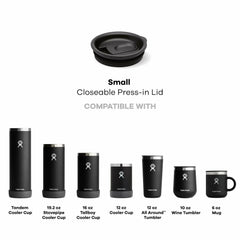 Small Closeable Press-In Lid